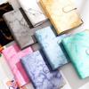 A6 Цветной мраморный цвет A6 PU кожа DIY переплет обложки для блокнотов ежедневники бумажные обложки для расписания школьные канцелярские принадлежности