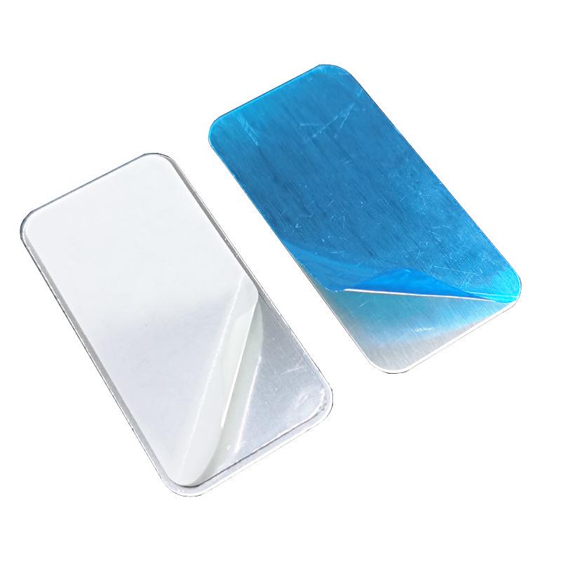 Traceless Adhesive Magnetic Iron Sheet with Acrylic Coating - Available In Stainless Iron