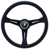 NARDI SPORTS TYPE A Рулевое колесо из перфорированной кожи с красной прострочкой, 330 мм, N005