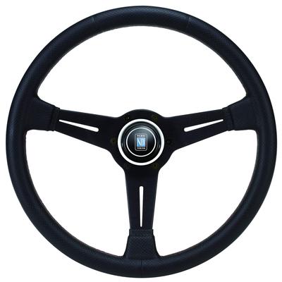 NARDI SPORTS TYPE A Рулевое колесо из перфорированной кожи с красной прострочкой, 330 мм, N005
