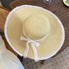 Summer Internet celebrity straw hat collection girls summer seaside vacation sweet raffia weaving sun hat