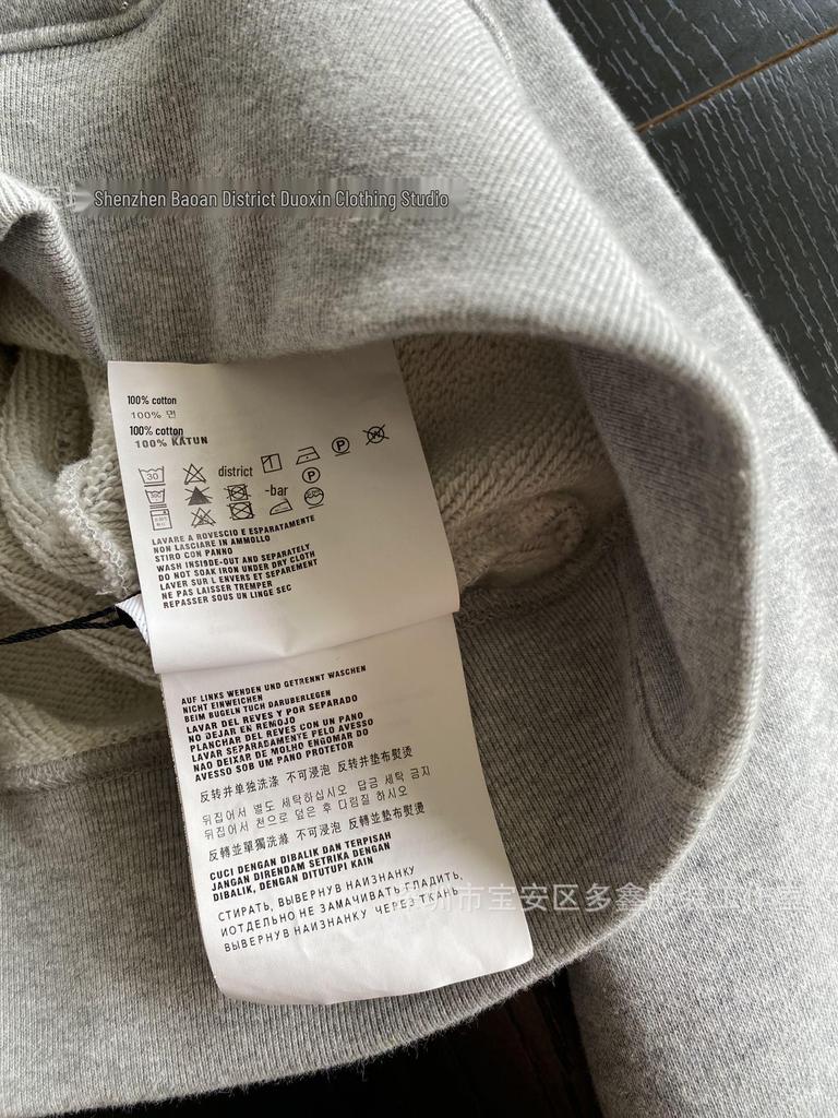 Худи женское из плотного хлопка MIU с вышивкой