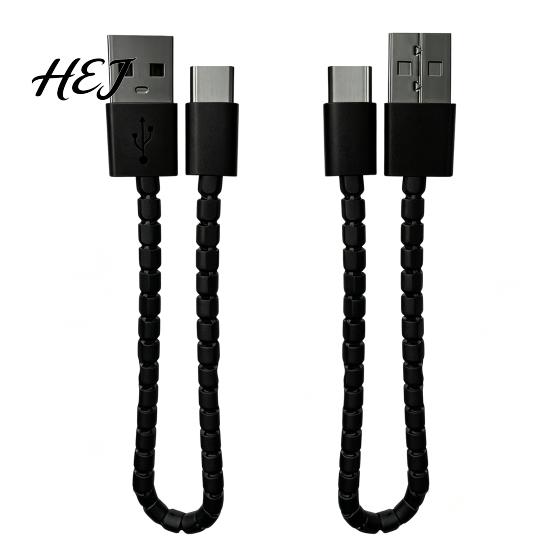 Articulated Desktop Toys 3D Printed Imitation USB Cable Fidget Toy, Flexible Stress Relief Gadgets for Office Sensory Toy Desk Decompression
