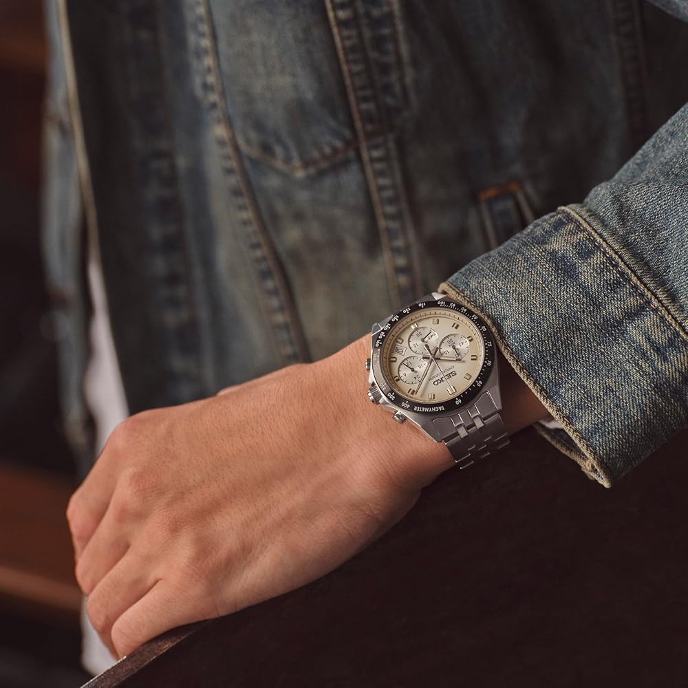 Seiko Selection S Series Кварцевый Хронограф NEO VINTAGE SBTR045 Мужские