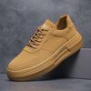 Нишевая ретро обувь для доски осень и зима новая мужская обувь нишевая маленькая белая обувь мужская толстая подошва Guochao желтые туфли Wenzhou spot