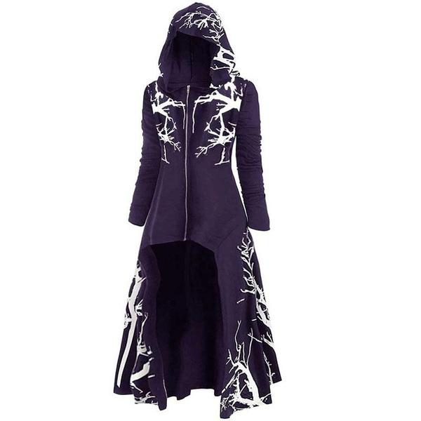 Хэллоуин Специальный Винтажный Шаль Брат Панк Капюшон Необычный Шаль Куртка