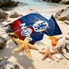 Custom Name Personalized Chelsea Football Club Print Beach Towel, for Trip Camping Beach Party Home Decor, Birthday Gift for Family & Friends