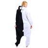 Danganronpa Monokuma Cosplay Adult Onesie Women Men Unisex Sleepwear Kigurumi Jumpsuit Pajamas Halloween Christmas