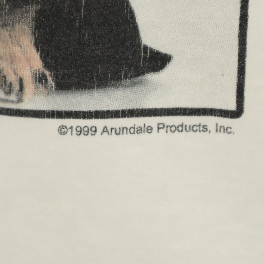 Gildan 90s Old Short Sleeve T-shirt L White Men's Used