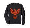 Humor Phoenix Animals Simple Fire Bird Phoenix Sweatshirt