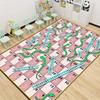 Snakes and Ladders Game Pattern Carpet Non-slip Home Living Room Sofa Area Rug Children's Early Education Institutions Floor Mat