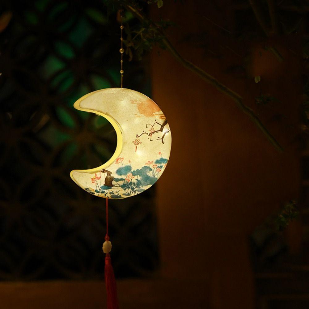 Chinese Style Festival Lantern Material Kit Paper Ancient Style Handheld Lantern Women Children