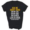 Funny Ask Me About Adhd Unisex Shirt Gift S-4XL