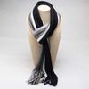 Business Affairs Scarves Knit Scarf Warm Winter Fringed Muffler Striped Scarf Scarf Tassel Scarf