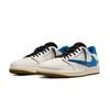 Travis Scott x Jordan Air Jordan 1 Lightning Travis Scott X AJ1 Low Коллаборация DZ4137-700(Команда1677- )