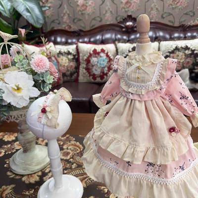 HAMRETHYPPZ BJD Кукла на шаровых шарнирах Кукла Кукла Горничная Розовая Горничная Милая Юбка Костюм и Тело Не Розовое 1/4 1/6 1/3 Платье, Костюм, Наряд, Костюм, (Голова включена)
