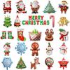 Christmas Cartoon Balloons: Santa, Snowman, Elk, Christmas Tree Decorations