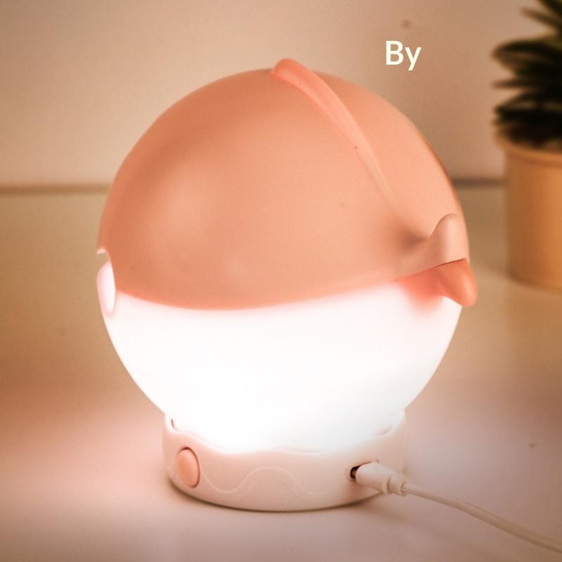 Wooden Fish LED Night Lamp for Prayer Rooms Soothing Light for Relaxation and Peace