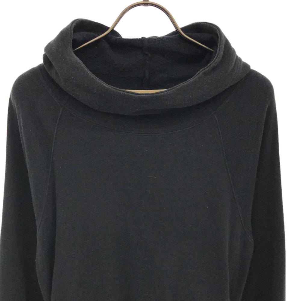 TOGA PULLA сделано в Японии Свитшот с длинным рукавом Туника 1 черный Начес сзади Женский Б/у