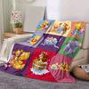 1pc. Cute Winnie The Pooh and Friends Cartoon Blanket, Soft Plush Throw for Room Decor, Perfect Gift for Friends and Family, Multi-Season Us