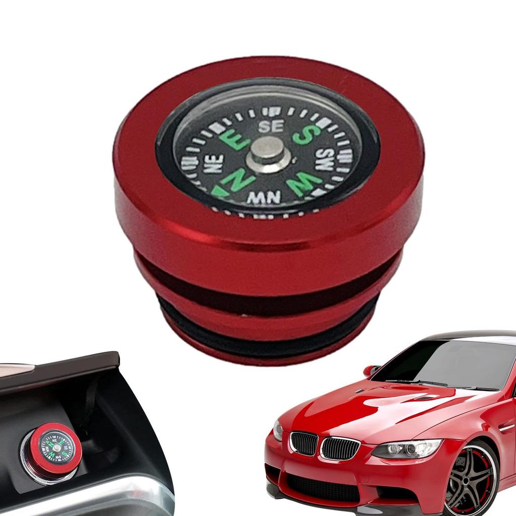Cigarette Lighter Plug Cover | Compass Dustproof Universal Cigarette Button Car Lighter Plug,Car Cigarette