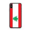 Coque iPhone - PIXELFORMA - iPhone XS - Design Fin Et Léger - Silicone Souple - Rouge Et Blanc