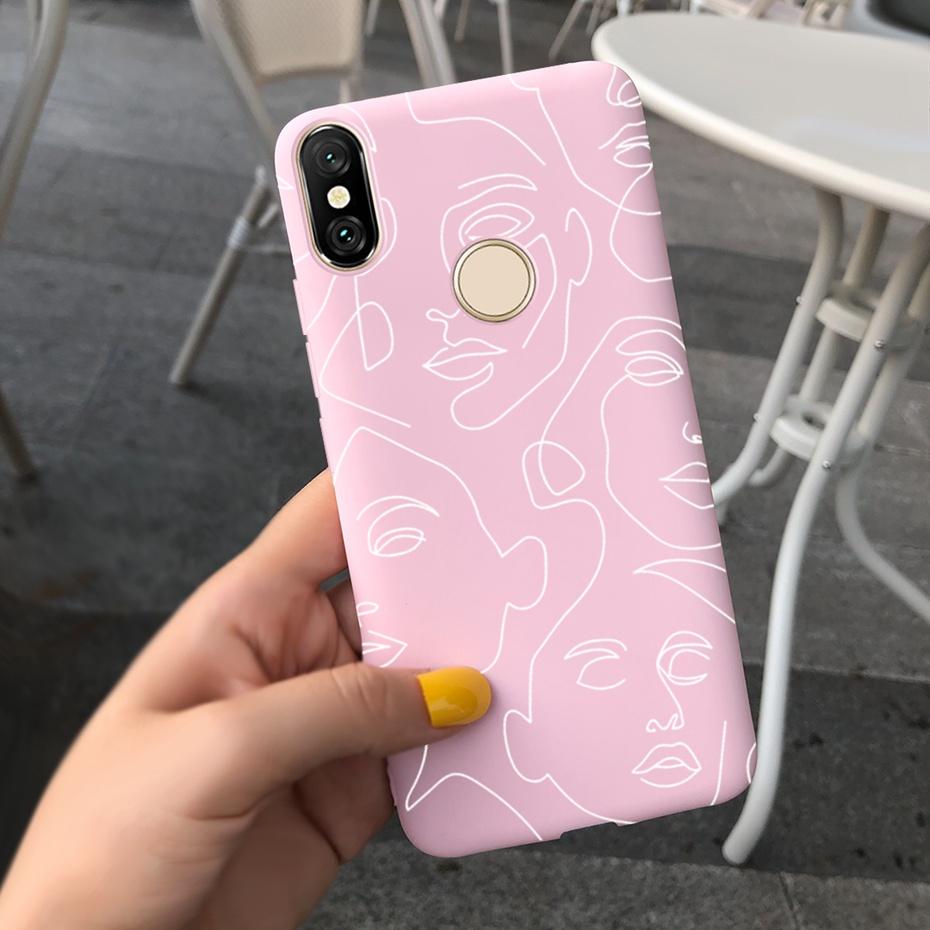 Чехол для телефона Xiaomi Redmi S2 (Редми Y2) Милый Узор Макарон Силиконовый Мягкий Чехол Для RedmiS2 S 2 Y2 Fundas