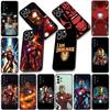 Чехол для телефона Ironman Marvel Iron Man для Xiaomi Poco C75 C65 C71 C85 X7 X6 X5 M6 M7 F7 F8 Ultra F6 Pro Мягкий чехол
