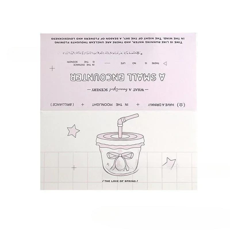 10Pcs 13cm Candy Color Folding Card Head Kawaii Girl Kpop Idol 3-inch Photo Card DIY Packing Bag Decorative Card Top