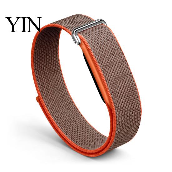Универсальные спортивные сменные ремешки Нейлоновый ремешок для Fitbit Air, Дышащий ремешок для часов, Регулируемый спортивный браслет отводящий пот, Браслет против пота