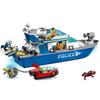 276PCS City Series Sea Speedboat Police Patrol Boat Building Blocks 60277 Shark Submarine Model Bricks DIY Toys For Kids Gifts
