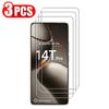 3pcs/lot Glass For Xiaomi 14T / 14T Pro HD Screen Protector Tempered Glass Anti-Drop Protective Transparent Film Case