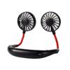 Подвесной вентилятор на шею можно заряжать через USB, портативный, 3-скоростной, регулируемый, сильный ветер и низкий уровень шума, офисный спортивный дорожный вентилятор