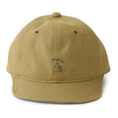 Базовая кепка судьи с коротким козырьком, с полевым знаком Энчи, мячом, ручным рипстопом, мини-регулируемая, один размер подходит всем и бежевая кепка, козырек, знак, ткань, прочная,