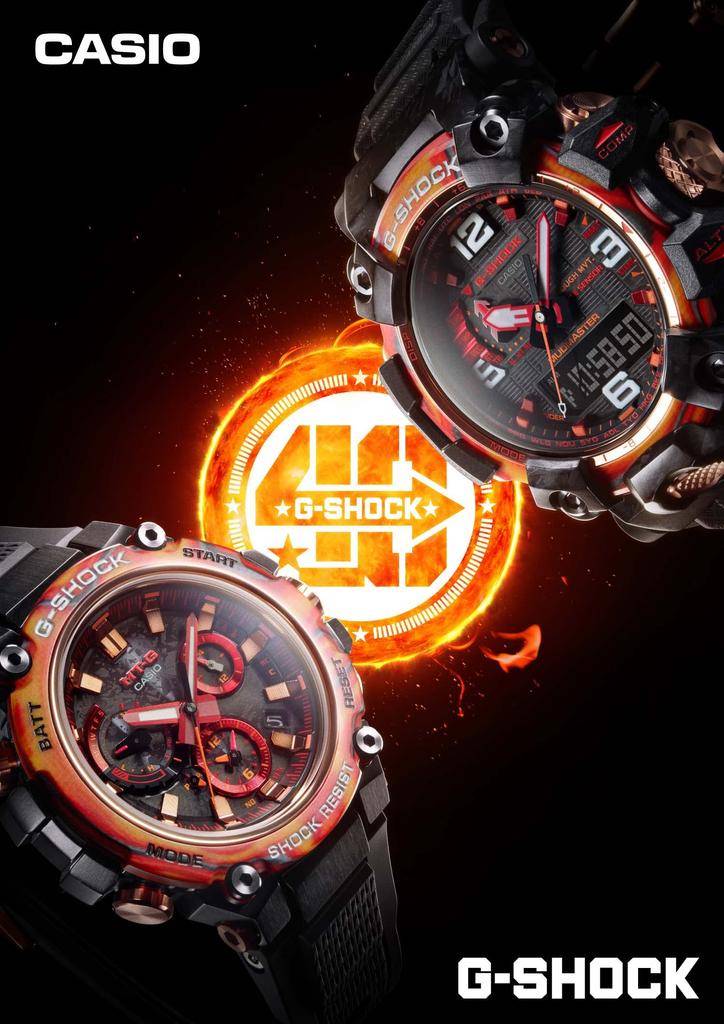 Casio G-Shock GWG-2040FR-1AJR 40-летие Flare Red