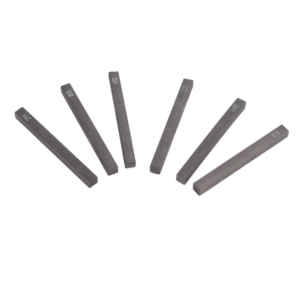 6 Pcs Charcoal Sticks Portable Multipurpose Sketch Drawing Art Graffiti Painting Carbon Graphite