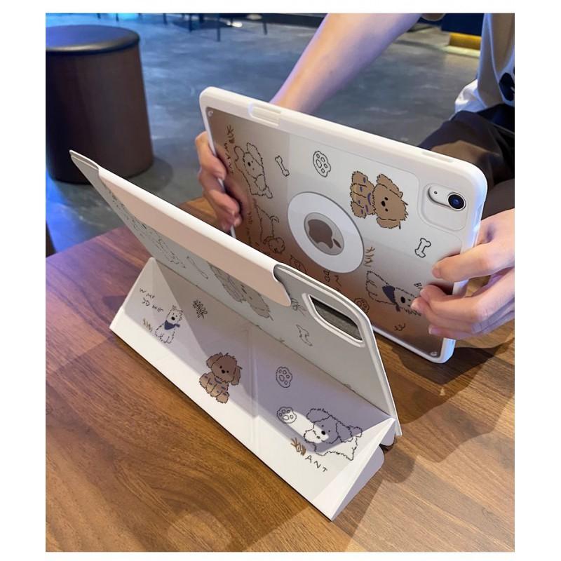 Magnetic Detachable Case IPad Pro 11 Inch With Stand Full Cover Acrylic Shell Cartoon Sleep/Wake Support
