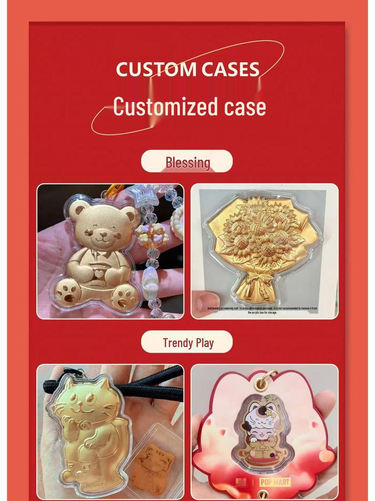 Golden Rich Long-Eared Rabbit Plush Doll with Bow and Princess Skirt - Valentine's Day Charm