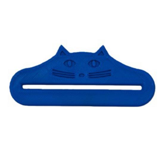 3D-печатный скребок для пакетов с кошачьим кормом в форме кошачьего уха, без беспорядка, для уменьшения остатков, универсальный, для полосок с лакомствами для кошек, выдавливатель для пакетов с влажным кормом, аксессуары для домашних животных