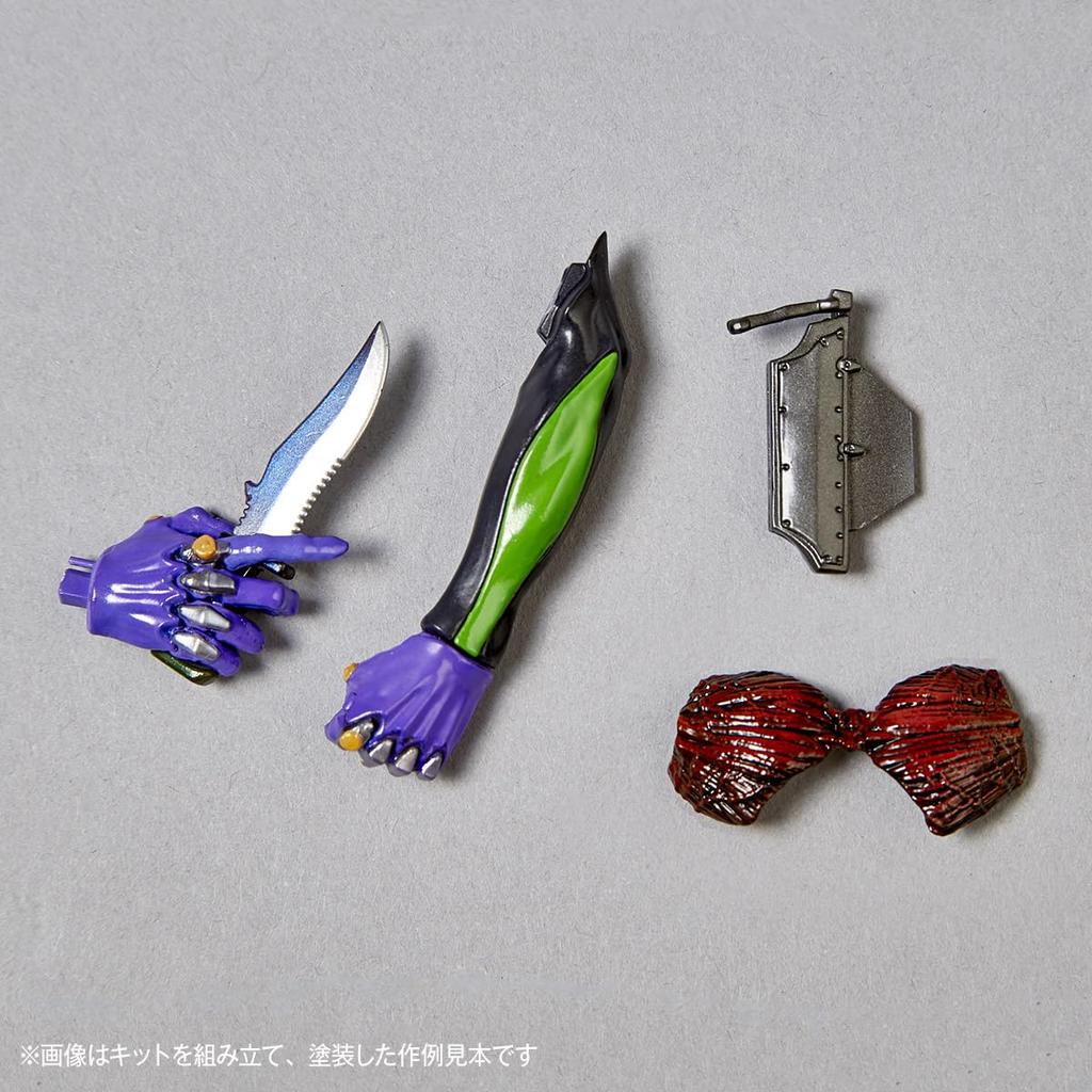 Kaiyodo ARTPLA SCULPTURE WORKS Evangelion Approximately 230mm Unpainted Plastic Model Kit AP048 Unit-01 "Runaway" (2025 Rerelease), Tall, Non-Scale,