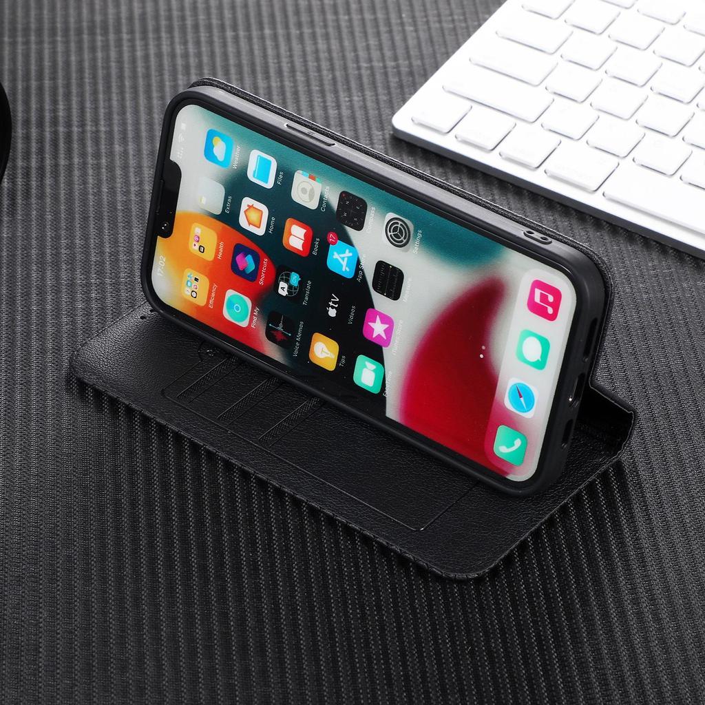 Кожаный чехол для Samsung Galaxy XCover 7, Honor X8B и Nothing Phone 2A со слотом для карт