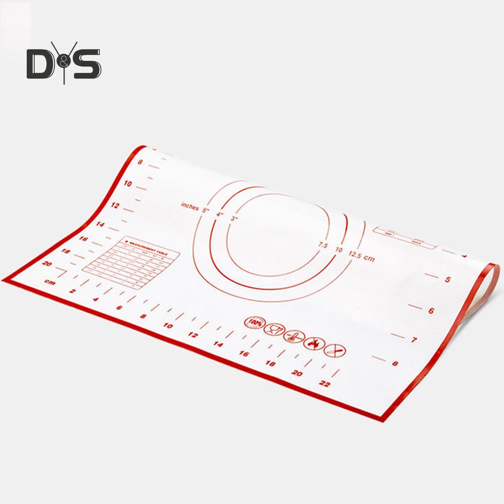 Силиконовый коврик для теста с антипригарным покрытием, коврик для выпечки, формы для выпечки, кухонные гаджеты