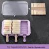 **Food-Grade Silicone Ice Pop Molds for Homemade Popsicles**
