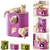 Wear Resistant Cat Nest Multi Layer Cat House New Cat Climbing Frame  Pet Accessories