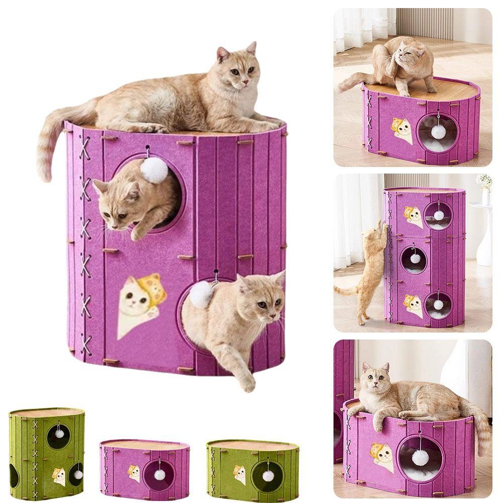 Wear Resistant Cat Nest Multi Layer Cat House New Cat Climbing Frame Pet Accessories