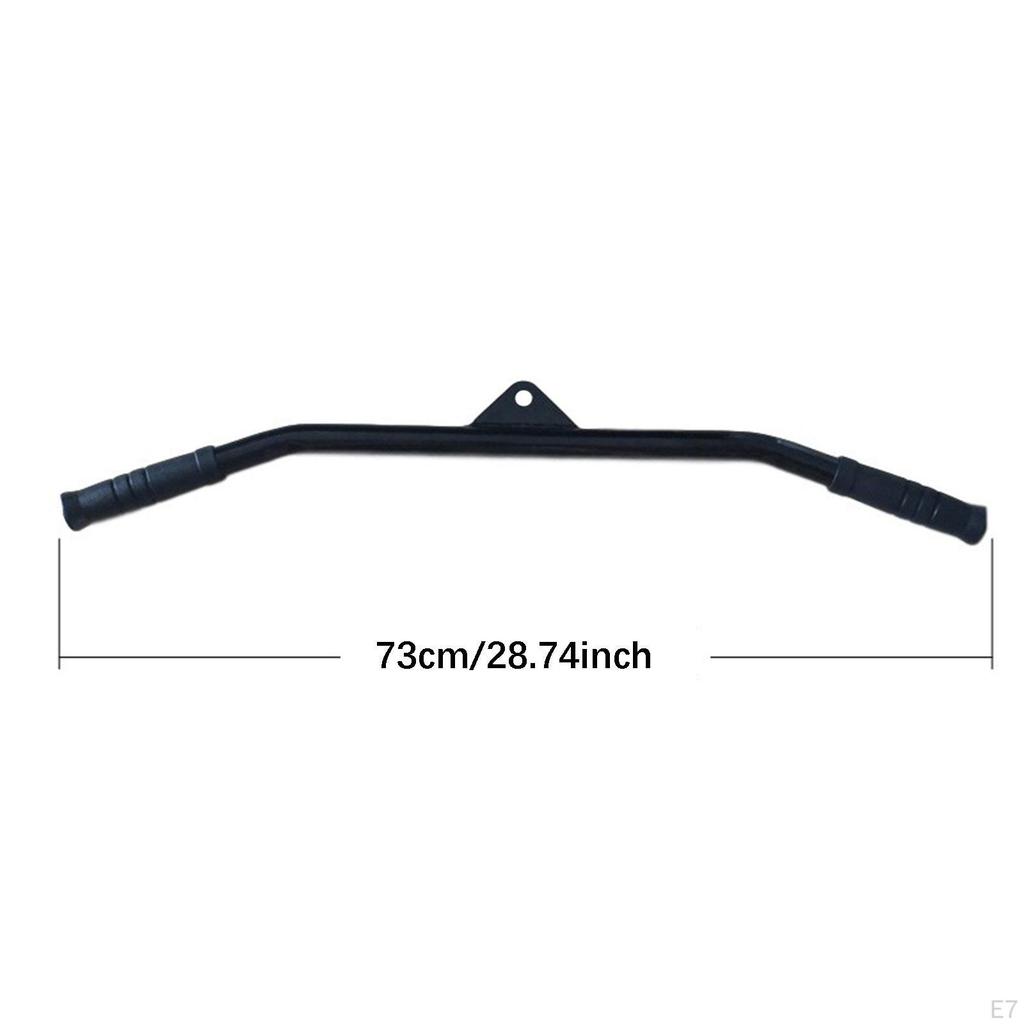 Перекладина для тросового тренажера для домашнего фитнес-оборудования, профессиональная рукоятка для тренировки трицепсов на