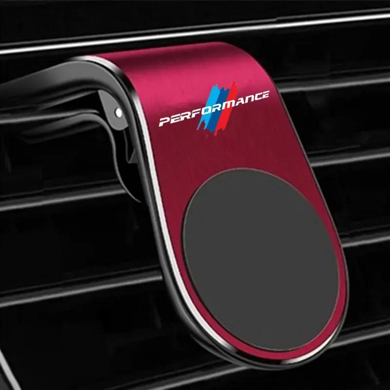 BAGF7 2026 Car Sticker Magnetic Car Logo Universal Mobile Phone Holder For Bmw M Performance X1 X3 X4 X5 E87 F20 E36 E46 E90 E39 F10 F