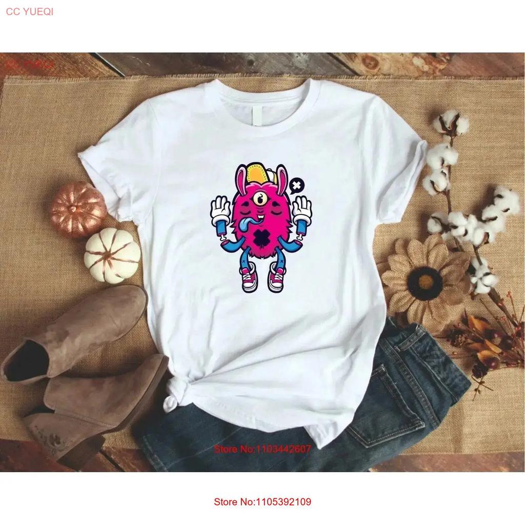 Graffiti Drawing Street Art T Shirt In Various Colors Vintage Washed Homme Unisex Stretched Slightly Stylish Fashion Breathable