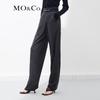 MO&Co. Light Sporty High-Waist Straight Leg Trousers