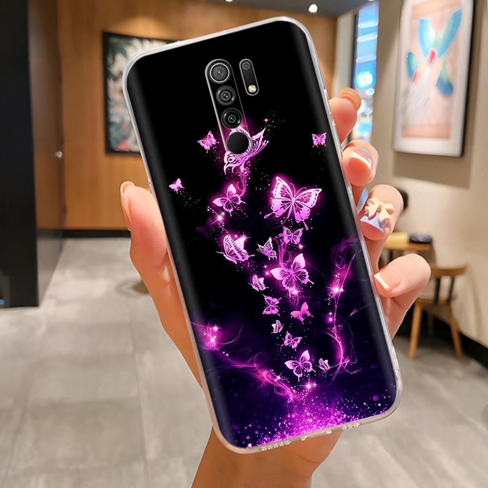 Чехол для телефона Xiaomi Redmi 9 Милый чехол для телефона с пандой для Redmi 9 Prime Redmi9 Чехлы Funda Мягкий силиконовый защитный чехол на заднюю панель